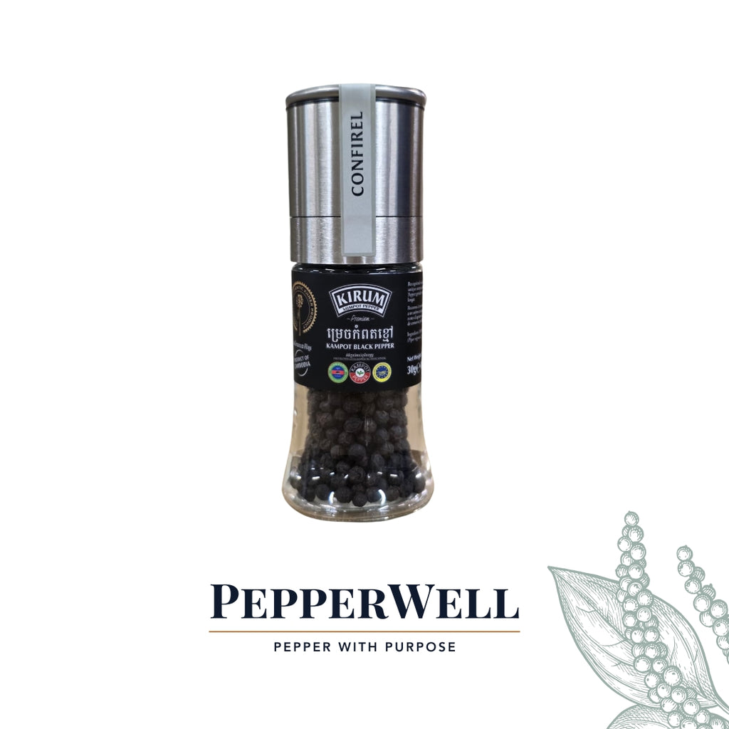Kirum Kampot Black Pepper Grinder 30G